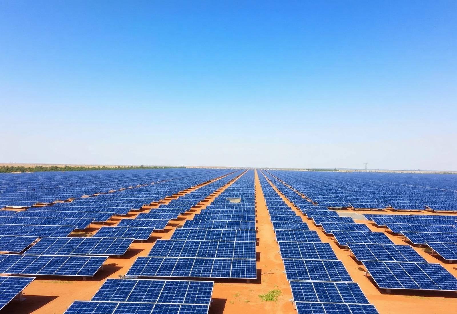Off-Grid Solar Farm developed